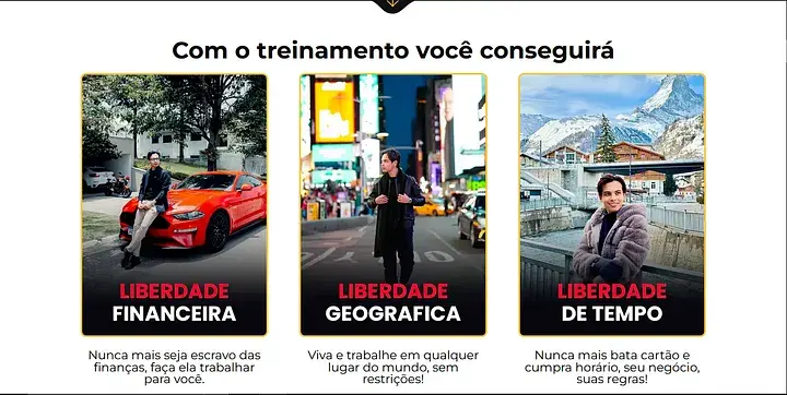 Conteúdo do treinamento Sua Renda em Casa 2.0