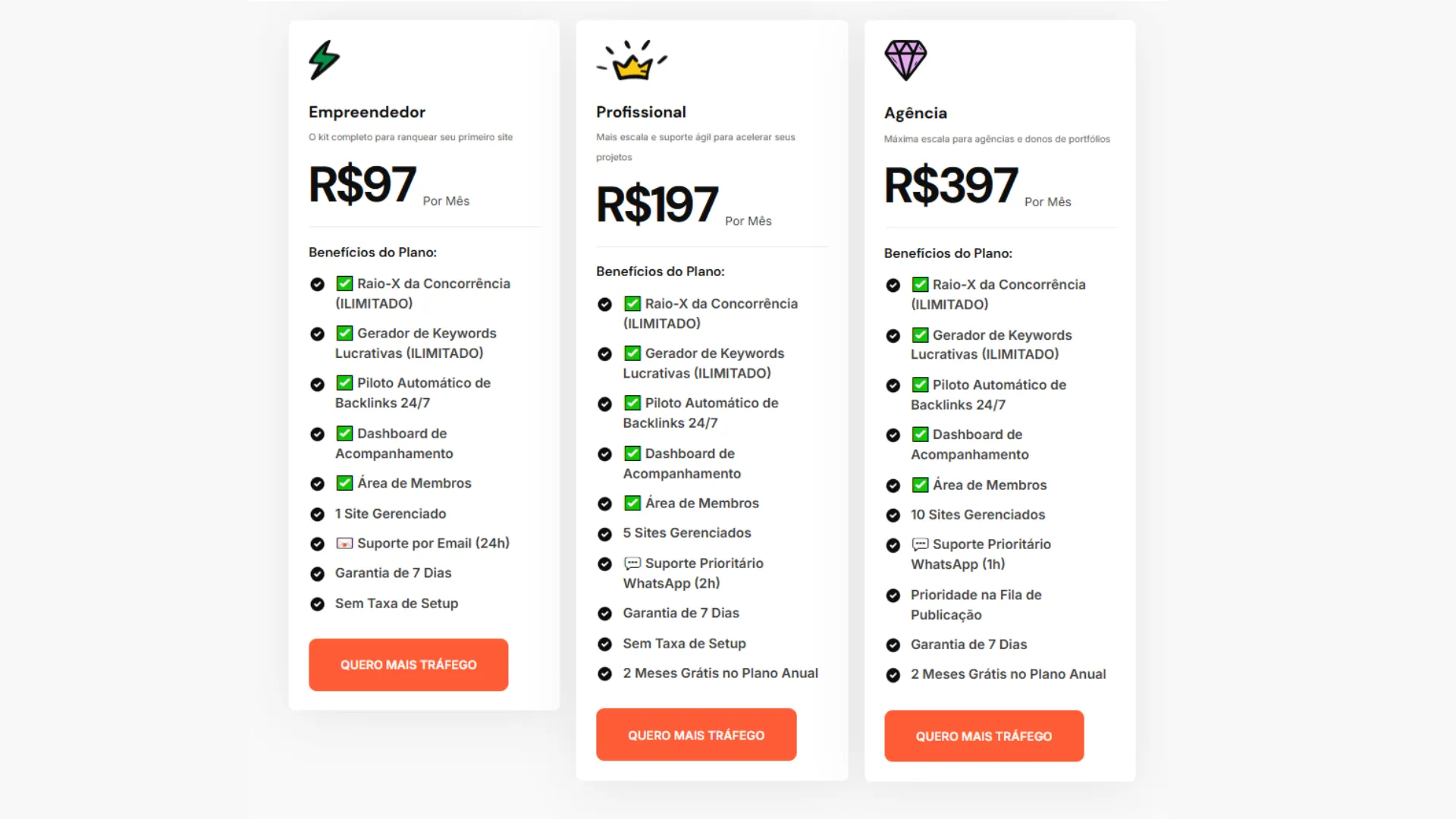 Site oficial da 8Links mostrando todos os planos, preços e vantagens.