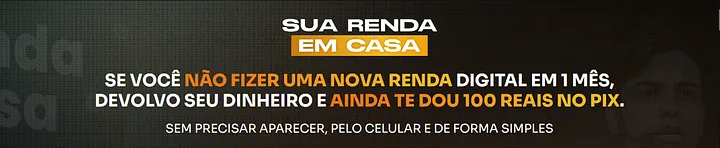 Garantias do Curso Sua Renda em Casa 2.0